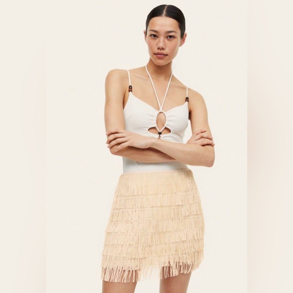 NWT H&M sequin mini skirt